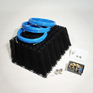 Wall Heating Kit Plaster with Kompabox - Components for 8.1sqm