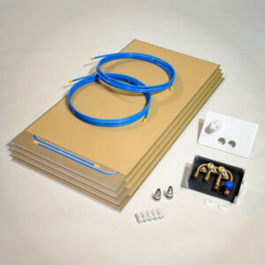 ceiling heating kit with drywall panels  for wet rooms - components for 2.9sqm