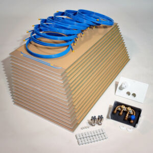 Ceiling heating kit with drywall panels  for wet rooms - components for 11.6sqm