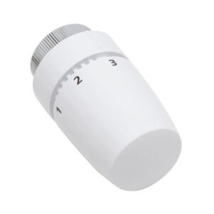 Thermostatic head for h-block valve - Color white